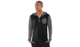 Chaz Kangeroo Hoodie-XL-Black