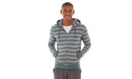Ajax Full-Zip Sweatshirt -M-Green