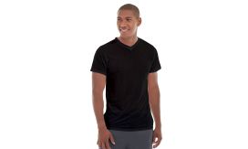 Ryker LumaTech&trade; Tee (V-neck)-XL-Black