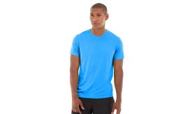 Atomic Endurance Running Tee (V-neck)-XL-Blue