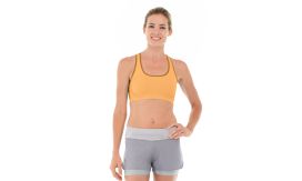 Erica Evercool Sports Bra-XL-Orange