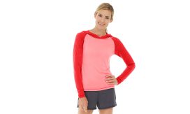 Ariel Roll Sleeve Sweatshirt-XL-Red