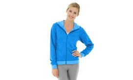 Helena Hooded Fleece-XL-Blue