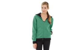 Circe Hooded Ice Fleece-XL-Green
