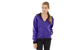 Circe Hooded Ice Fleece-XL-Purple