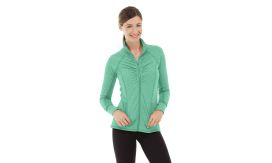 Riona Full Zip Jacket-M-Green