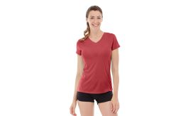 Gabrielle Micro Sleeve Top-XL-Red