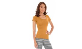 Desiree Fitness Tee-XL-Orange