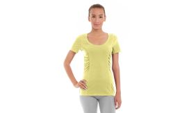 Juliana Short-Sleeve Tee-S-Yellow
