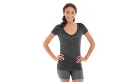 Minerva LumaTech&trade; V-Tee-XL-Black