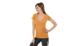 Diva Gym Tee-XL-Orange